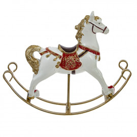  Фигурка декоративная Лошадка-качалка, L21 W4,5 H17,5 см